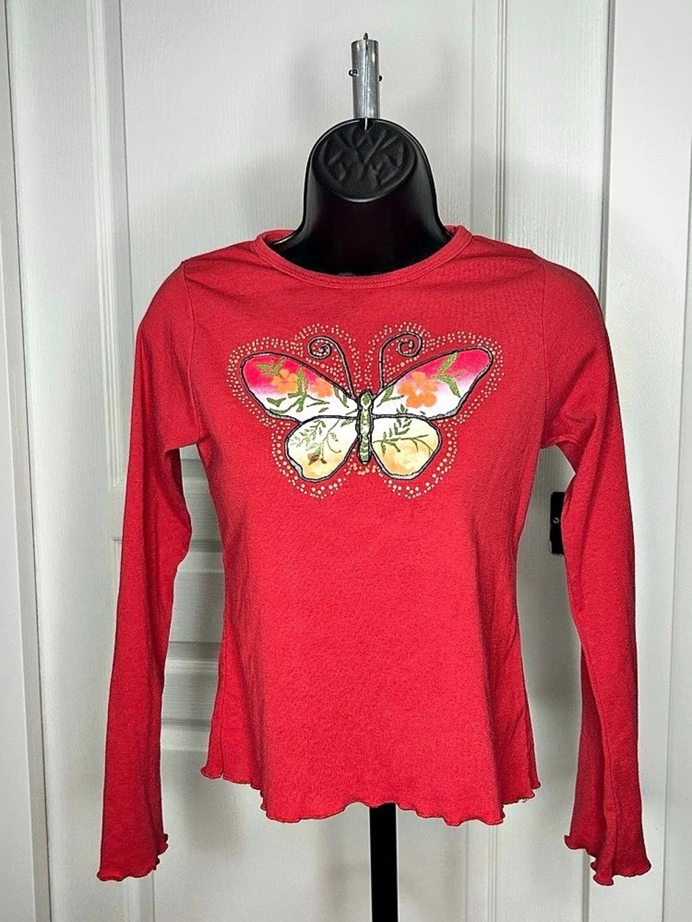 Vintage Levi’s 725 originals butterfly long sleeve top